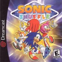 Sonic Shuffle PAL Sega Dreamcast PAL box art